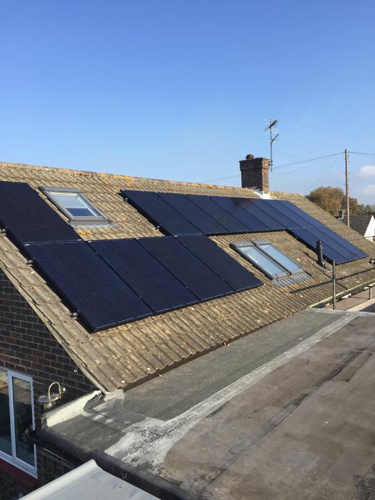 Solar panels west sussex